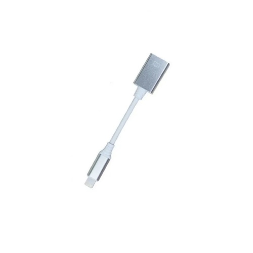 Переходник OTG 8 pin Lightning - USB No brand CQ047 белый 0,15 м.