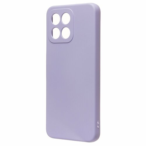 Накладка Huawei Honor X6/X8 5G сиреневый Silicone Case Full без лого - 2