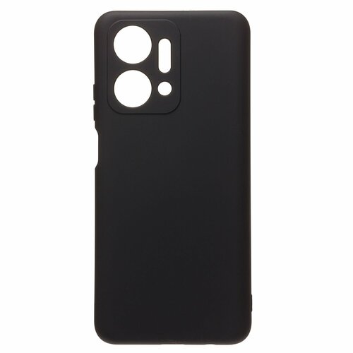 Накладка Huawei Honor X7a черный Silicone Case Full без лого
