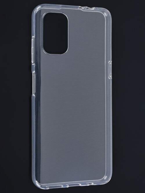 Накладка Nokia G11/G21 прозрачный с бортиком вокруг камеры 1мм силикон