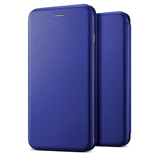 Чехол-книжка Infinix Hot 12 Pro темно-синий горизонтальный Fashion Case - 2